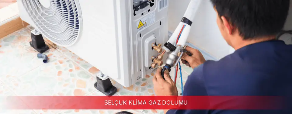 Selçuk İlçemi ECA Klima Gaz Dolumu